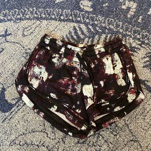 Patterned Lululemon Shorts